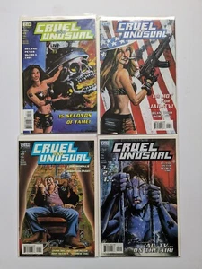Lot x 4 Cruel and Unusual DC Vertigo Comics 1999 issues 1-4 - Picture 1 of 6
