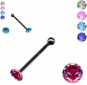 PIERCINGO 6 SET Nasenstecker ECHT SILBER 925 Nase Zirkonia Strass Stecker Gerade - Picture 1 of 14