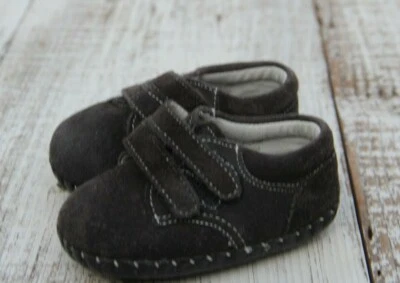 Обувь для ходьбы Pediped Baby для мальчиков размер 0-6 месяцев темно-серая - Изображение 1 из 4