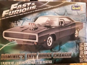 1970 DODGE CHARGER 'DOM'S FAST & FURIOUS ',1/25 PLASTIC KIT ,REVELL. - Picture 1 of 2