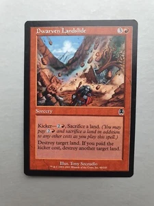Dwarven Landslide , MTG Apocalypse (2001). Common Red Sorcery NM - Picture 1 of 2