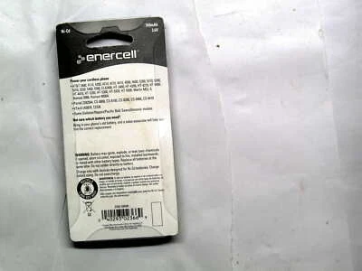 Batería de teléfono inalámbrico enerell 23-896 3.6v 350mah Foto 1 de 2