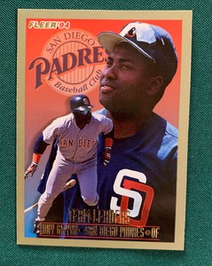 1994 Fleer Team Leaders #27 Tony Gwynn San Diego Padres Baseball  Card ⚾️
