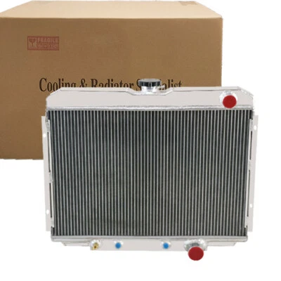 3 Rows Radiator For 1967-1970 68 Ford Mustang Fairlane;1968-1969 Mercury Cougar - Изображение 1 из 4