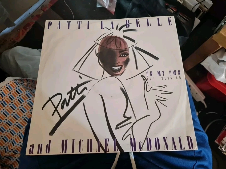Patti La Belle and Michael McDonald - On My Own - Vinyl Record 12" Single - 1984 Foto 1 de 1