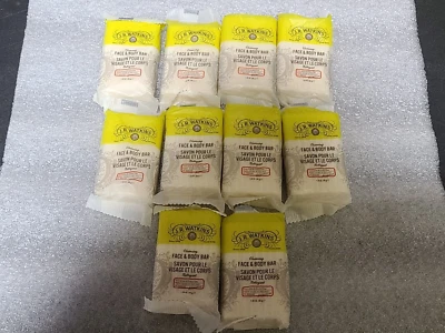 Lot of 10) JR WATKINS Face Body Bar Aloe Green Tea Travel Size 1.25oz Soap Bars - Image 1 of 4