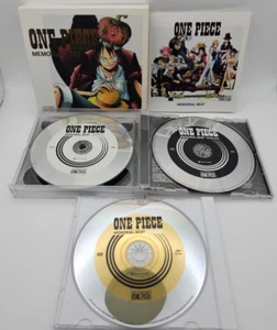 One Piece OST Soundtrack Memorial Best Japan 1st Limited 2CD+DVD w/Booklet F/S - Imagen 1 de 17