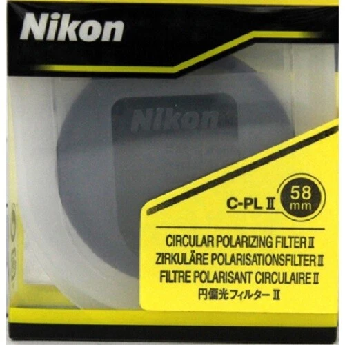 Nikon Circle Polarization Filter II 58mm 58CPL2 Official Model New - Image 1 of 1