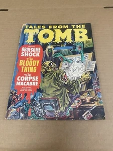 TALES FROM THE TOMB Jan 1970 Vol 2 #1 EERIE Publication VF Magazine - Picture 1 of 7