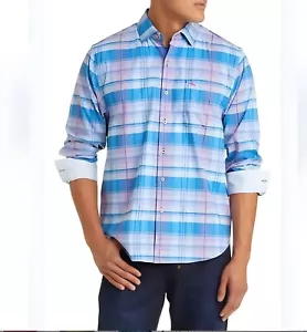 Tommy Bahama Sarasota Stretch Prismatic Plaid IslandZone® LS Hemd Herren Gr. S - Bild 1 von 3