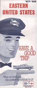 1967 Sunoco Road Map: Eastern United States NOS - Picture 1 of 1