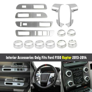 14x Full Interior Decoration Trim Kit Dash Cover Bezel for Ford F150 Accessories - Picture 1 of 10