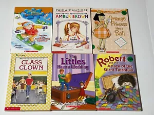 Lot of 6 Little Apple PB Books Scholastic Littles Amber Brown #b30 - Picture 1 of 8