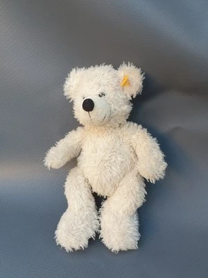 Steiff Teddybär Lotte 111464 Stofftier Kuscheltier beige, 28 cm H, Knopf/Fahne - Bild 1 von 4