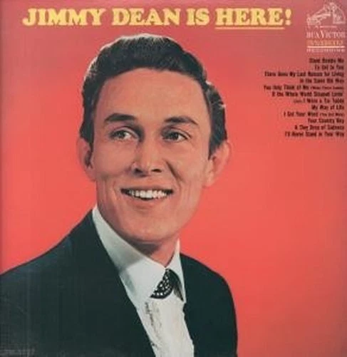 Jimmy Dean Is Here LP vinyl USA Rca Victor 1967 mono pressing promo stamp on - Photo 1/1