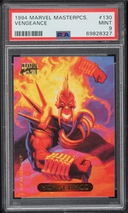 1994 Marvel Masterpieces #130 Vengeance PSA 9 MINT - Picture 1 of 2
