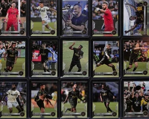 2022 TOPPS NOW MLS CUP CHAMPIONS FULL SET - PRINT RUN 688 - LAFC TEAM CHAMPS - Picture 1 of 2