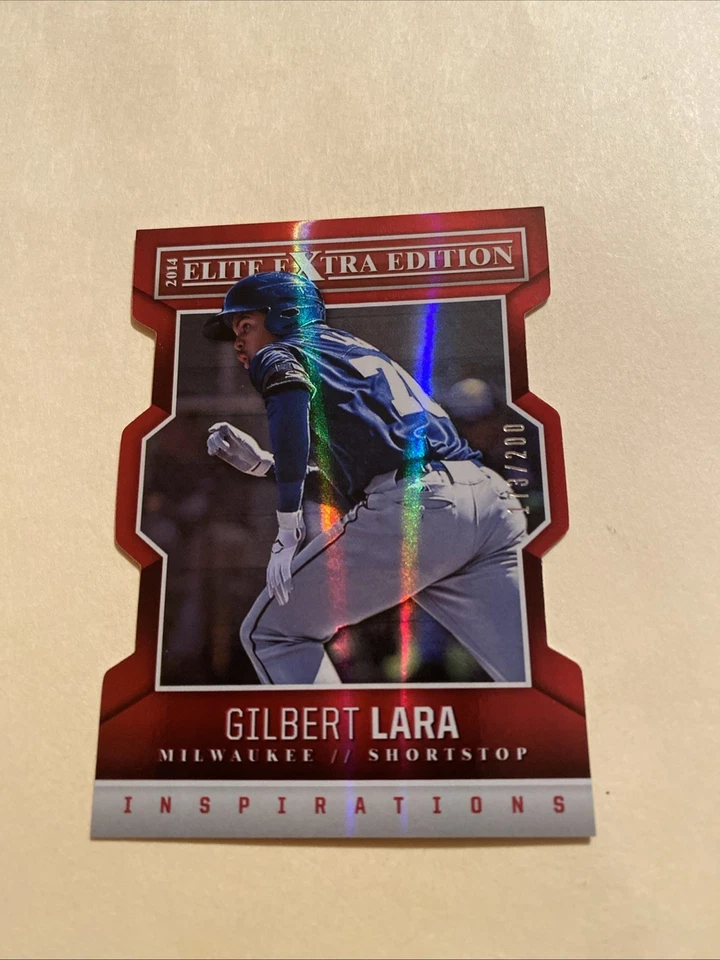 2014 Panini Elite Extra Edition - Gilbert Lara #74 Inspirations Die-Cut /200... - Image 1 of 2