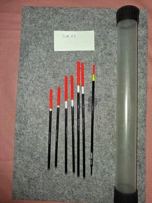 Brani Waggler / Wagglerpose, Posen 7 Stück + Rohr in Set 15 - Bild 1 von 3