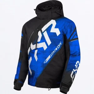 FXR Racing Black/Blue Haze CX Jacket 240021-1041-16 - Picture 1 of 2