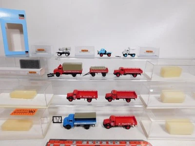 Brekina H0 1:87 Raccolta Lkws Teilw. Mancanti Piccoli MB Rothaus ecc #DP199-3 - Immagine 1 di 4