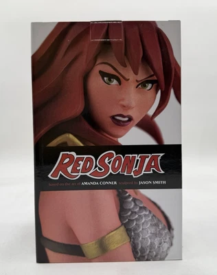 Diamond Select Rojo Sonja Amanda Conner Estatua Bronce Prueba Artista con Certificado de Autenticidad (83/99) Foto 1 de 4