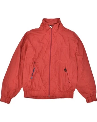 NO LIMITS Mens Bomber Jacket UK 40 Large Red Nylon RK03 - Image 1 of 3