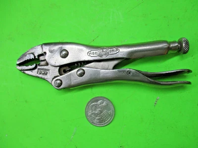 vintage Petersen Dewitt #5WR vise grip locking pliers - Image 1 of 4