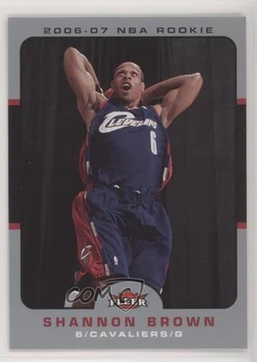 2006-07 Fleer 2006-07 NBA Rookie Shannon Brown #242 Rookie RC - Image 1 of 2