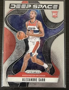 2024-25 Panini Prizm #9 Alexander Sarr RC Deep Space Insert Washington Wizards  - Imagen 1 de 1