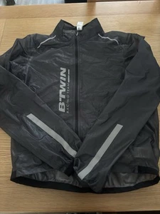 Cycling Decathlon Btwin rain protection jacket - Picture 1 of 6