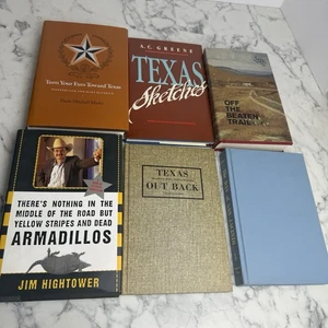Texas History Book Lot Greene Hightower Marks Hale Syers San Jacinto 6 HC - Picture 1 of 8