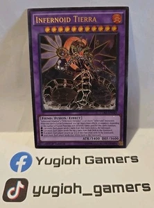 YUGIOH INFERNOID TIERRA CORE-EN049 1ª EDICIÓN ÚLTIMO EXCELENTE ESTADO - Imagen 1 de 3