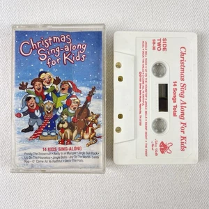 Christmas Sing Along for Kids (Audio Cassette, 1991) Good - Picture 1 of 3