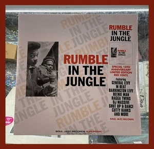 Rumble In The Jungle ~ Various Artists 2LPs On Red Vinyl Drum & Bass RSD - Picture 1 of 1