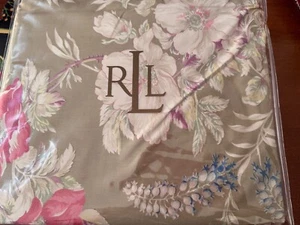 NEW IN PACKAGE RALPH LAUREN Boathouse Floral Twin Fitted Sheet Cotton Sateen - Picture 1 of 7