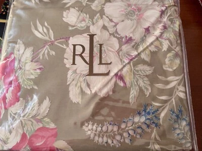 Новый в упаковке RALPH LAUREN лодочный дом цветочный Twin резинке простыня хлопок сатин - Изображение 1 из 4