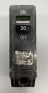GE THQB1120 INTERRUTTORE MONOPOLARE 20 AMP BULLONE SU - Foto 1 di 7