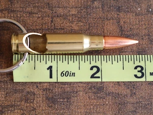 Bottle Opener Keychain Mens Gift Shell Casing LuckyShot 7.62-308 Made in US - Picture 1 of 6
