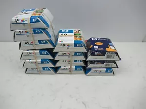HP 49 Wkłady do drukarek atramentowych Trójkolorowe Deskjet 672 660 656 648 642 640 632 - Zdjęcie 1 z 6