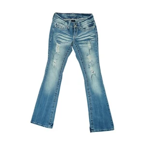 Premium Vanity Collection Jeans Sasha Size 25W / 33L Women's Flared - Picture 1 of 7