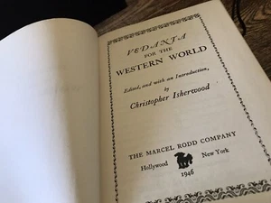Vedanta For The Western World 1946 HC 2nd Printing - Picture 1 of 10