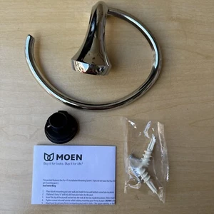 Moen YB2886CH Towel Ring chrome - Picture 1 of 5