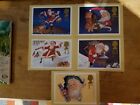 5 x Post Office Picture Series PHQ Postcards CHRISTMAS 1997