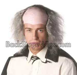 Crazy Old Man Character Theatrical Halloween Costume Wig by FuntasyWigs.com - Picture 1 of 1