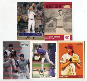 Randy Johnson 5 Baseball Card Lot HOF MARINERS D-BACKS YANKEES EXPOS (LOT 66) - Picture 1 of 1