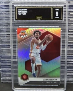 Cam Reddish 2020-21 Mosaic #137 Silver PRIZM GMA 9 Mint Rookie RC - Picture 1 of 2