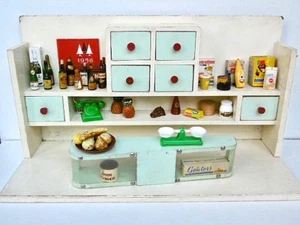 JOUET ANCIEN - JOLIE EPICERIE DES ANNEES 1950 - VINTAGE - NOMBREUX ACCESSOIRES - Imagen 1 de 12