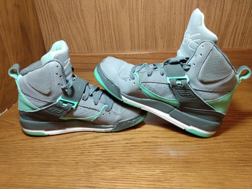 Sneaker Air Jordan Youths 837024 015 Flight 45 grigio acqua taglia 6 anni (ben usate) COSÌ COM'È