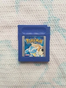 Genuine Pokemon Blue Nintendo Game Boy PAL- EUR Vers ! New Battery ! - Picture 1 of 4